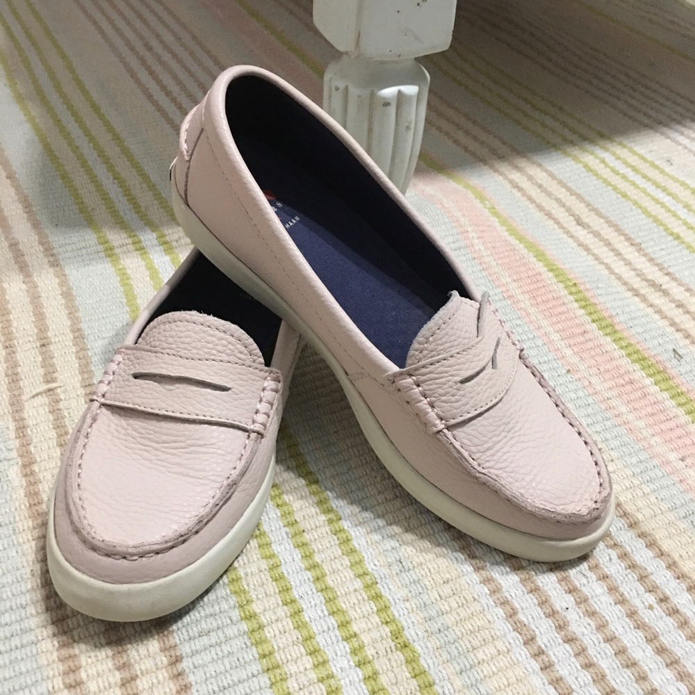 Peach blush Cole Haan Nantucket Loafer